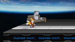 Tails psuedo wavedashing
