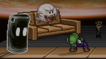 Boo with Luigi and Sandbag