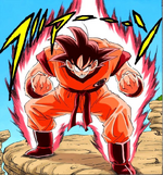 Kaio-ken in Manga