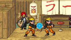 Naruto utilisant orbe tourbillionen