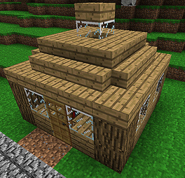 Small Cabin In Minecraft