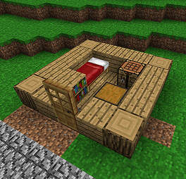 Small Cabin In Minecraft