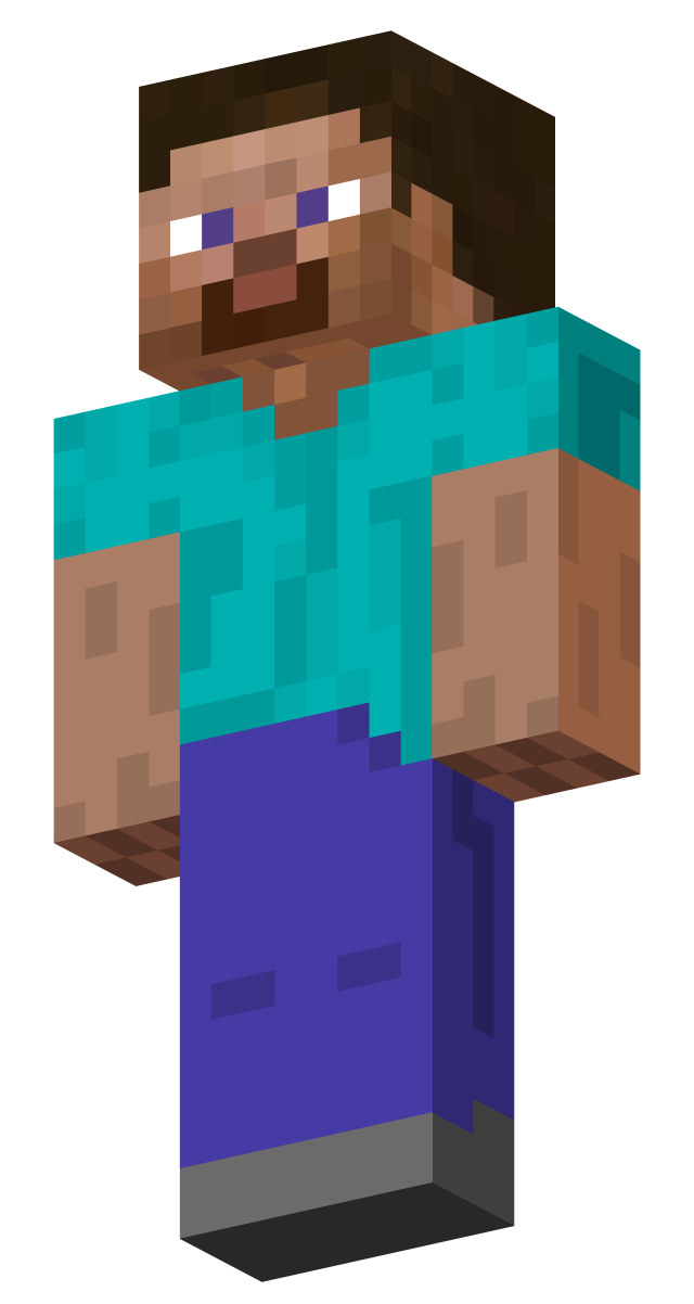 Nackt minecraft steve Nackt Minecraft