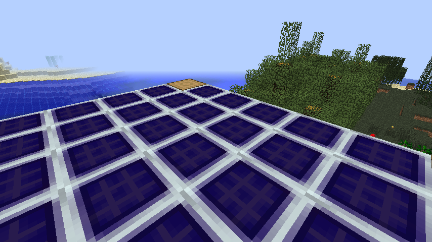 How to make solar panels in minecraft