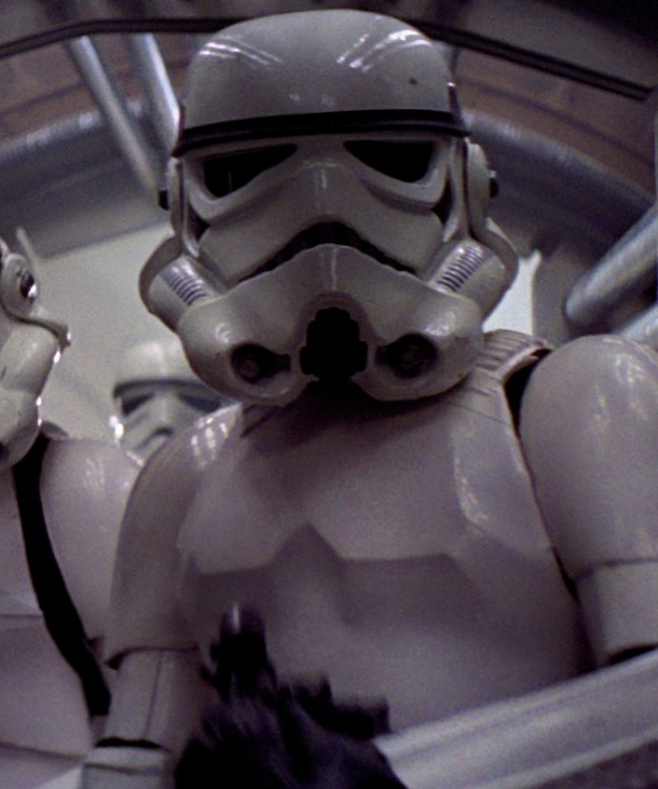 princess leia as a stormtrooper