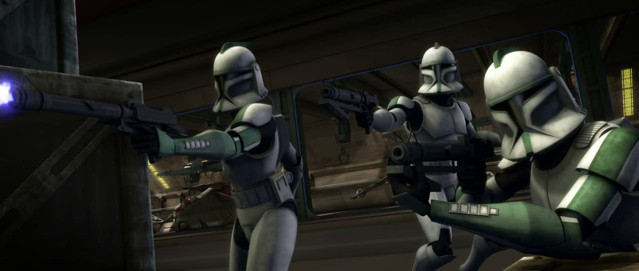 green clone trooper legion