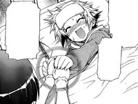 Zenkichi promises to stay by Medaka