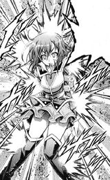 Medaka receives redirected damage