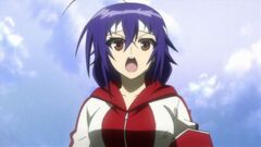 Medaka declares she will destroy the Flask Plan