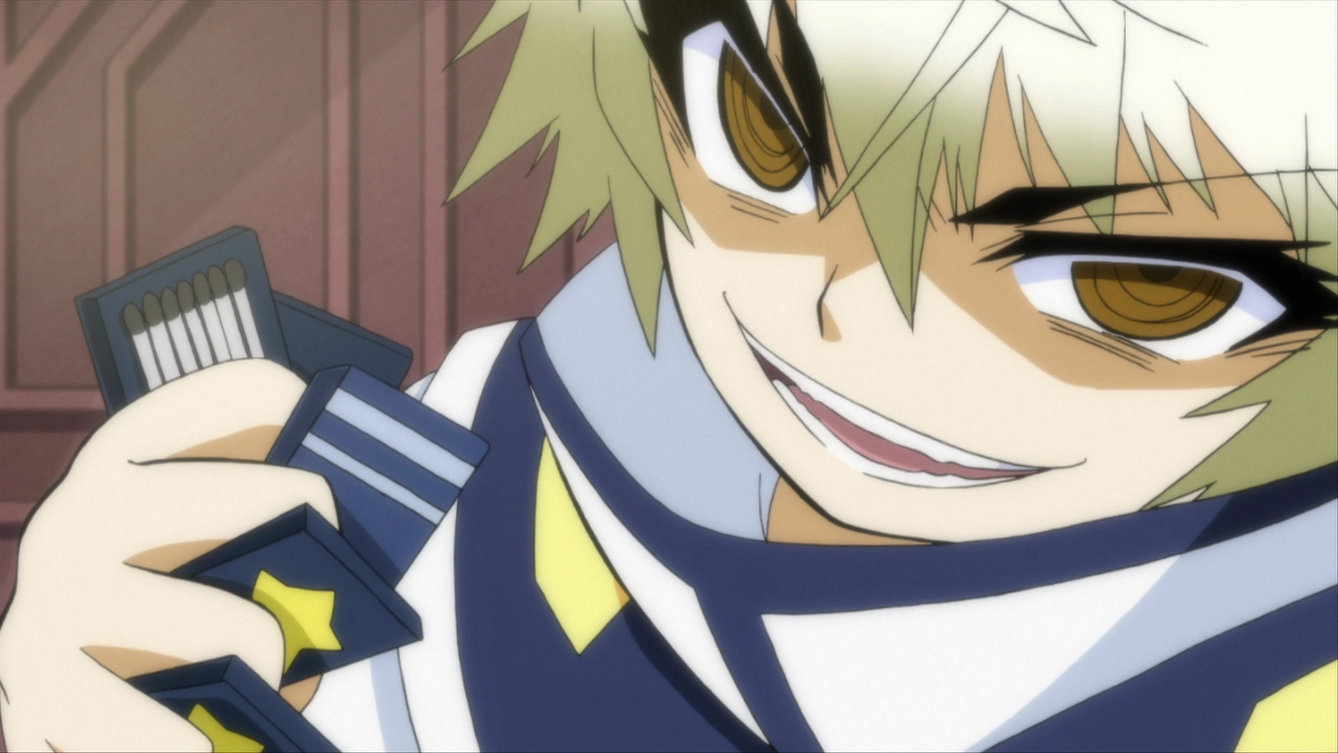 Image Unzen holding matches.png Medaka Box Wiki FANDOM powered by