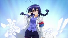 Medaka's outfit for invading the Flask Plan