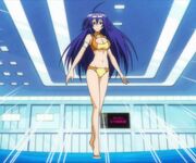 Medaka stands on water