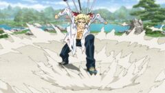 Zenkichi's mighty stomp