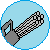 Blue minigun
