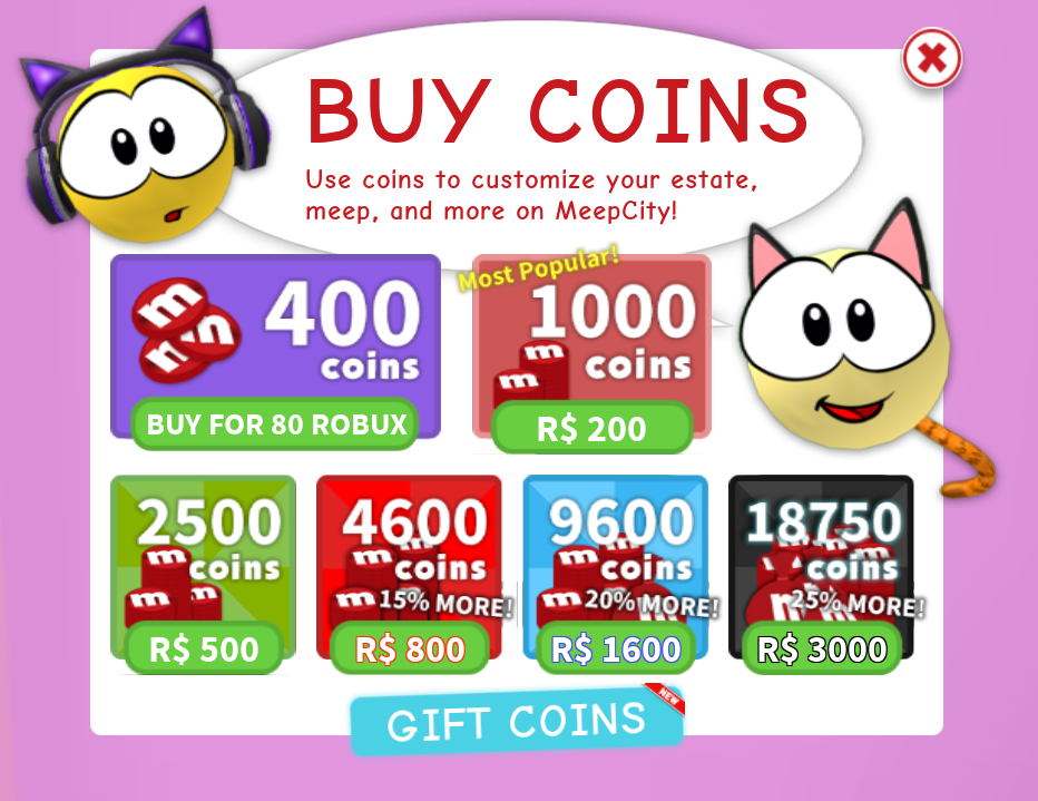 Meepcity Meepcity Wikia Fandom Powered By Wikia - meep and gift coins to friends e t c you can get them from fishing be on meepcity for 2 minutes no plus 50 coins plus 75 coins playing games