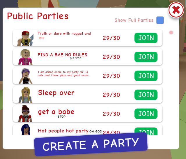 Meepcity Crappy Games Wiki Fandom Powered By Wikia Induced Info - joining a party to party meep city in roblox