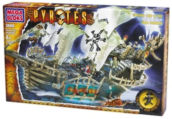 mega bloks pyrates dread eye's phantom