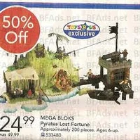 mega bloks pyrates lost fortune