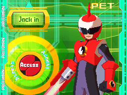 Mega Man : PET HOLSTER for ADVANCED PET No Box Waist Bag ROCKMAN EXE AXESS