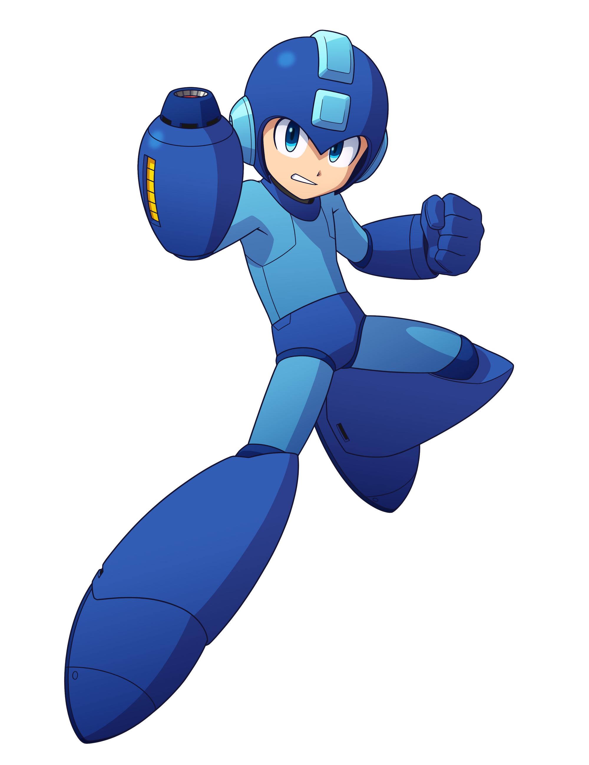 Mega Man x Shovel Knight Mega Man by SpeakoniaAndy on DeviantArt