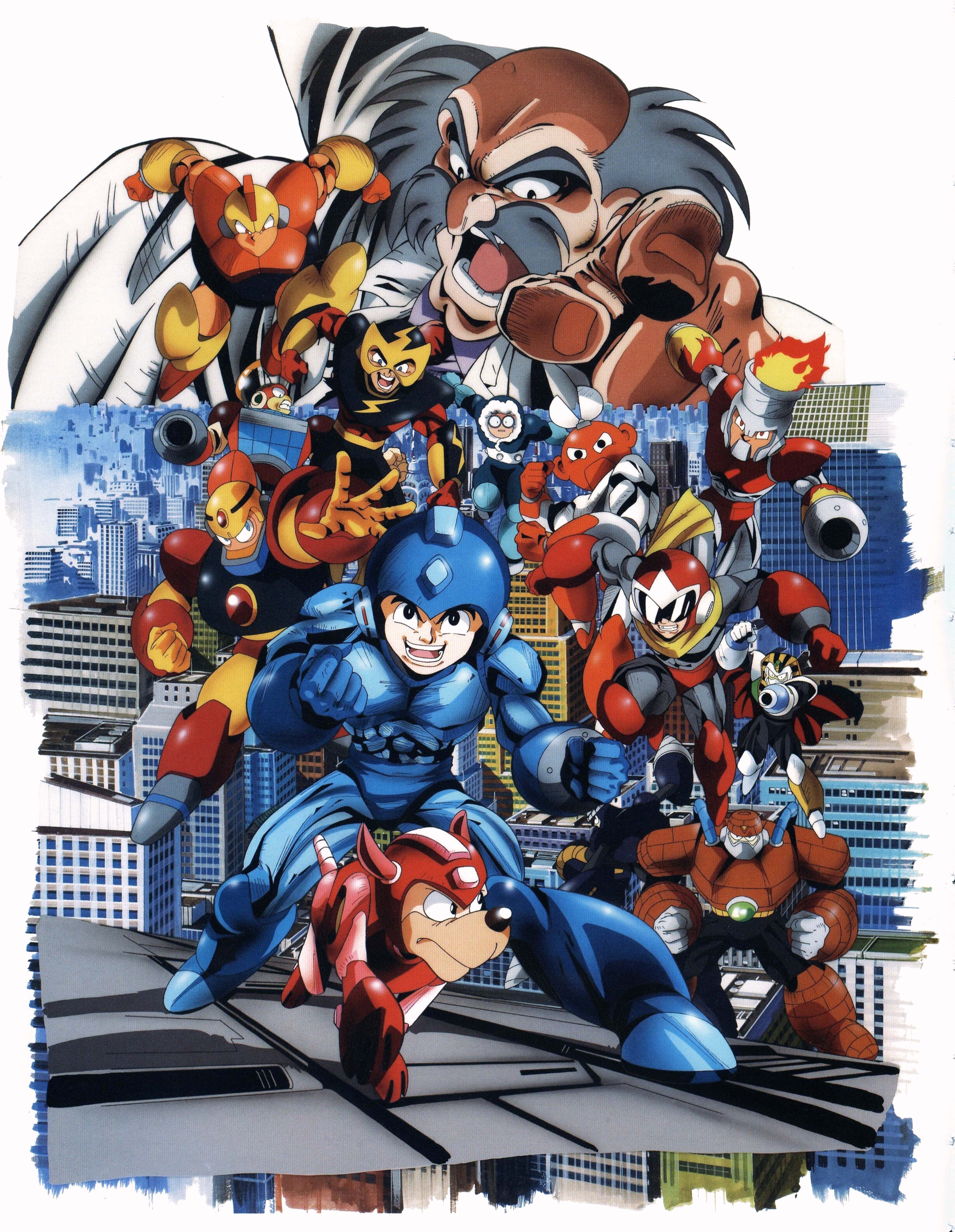 list of mega man
