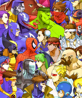 Marvel Vs Capcom Clash Of Super Heroes Mmkb Fandom Powered By