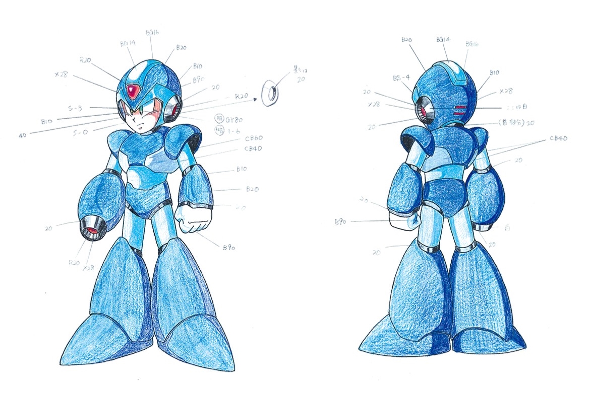 1. Mega Man X Design - wide 11