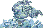 Silvery Snowman