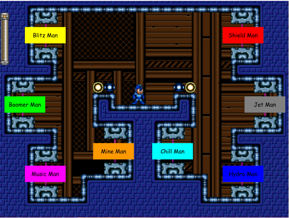 megaman x teleport sprite sheet