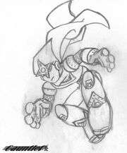 Normal shadowman falling