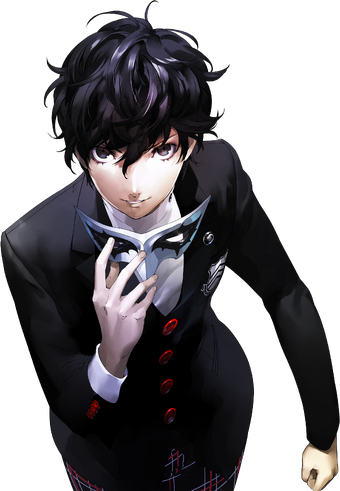 Get Wallpaper Protagonist Persona 5 Megami Tensei Wiki Fandom For Android