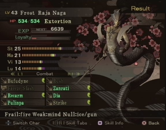 Image Raja Naga King Abaddon Stats jpg Megami Tensei Image Raja Naga King Abaddon Stats jpg Megami Tensei
