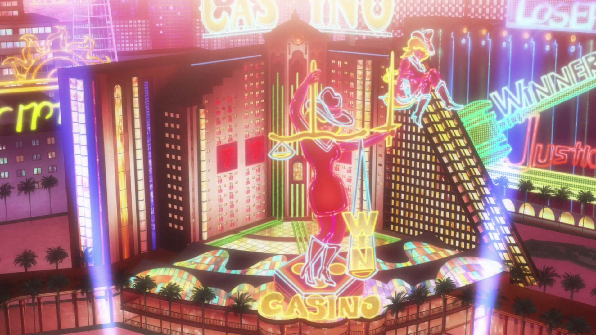 Persona 5 Casino Red Panel Persona 5 Casino Red Panel