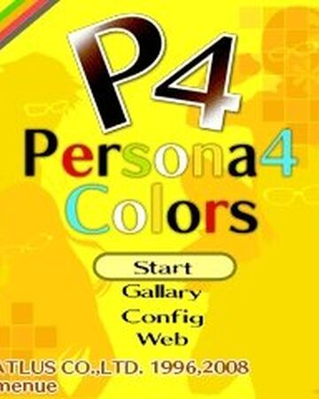 Persona 4 Colors Megami Tensei Wiki Fandom