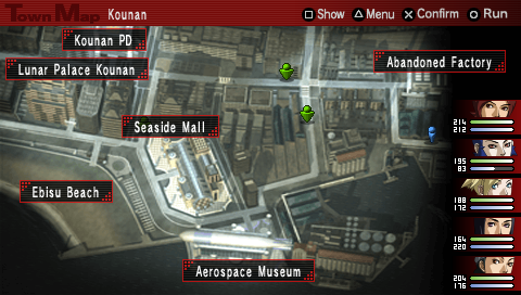 map sumaru city persona 2 composer