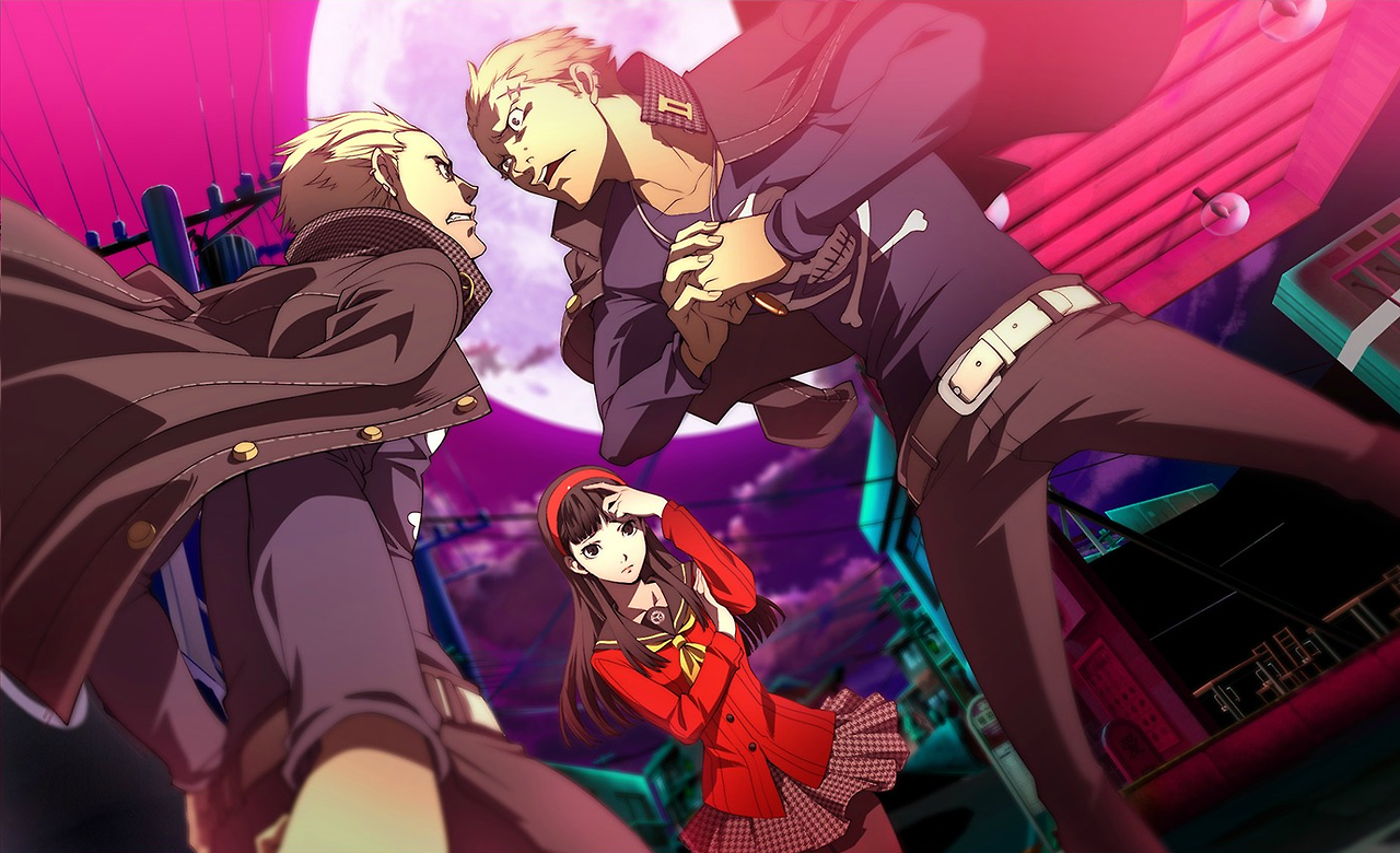 Image - P4AU (P4 Mode, Yukiko hard time figuring out who the real kanji