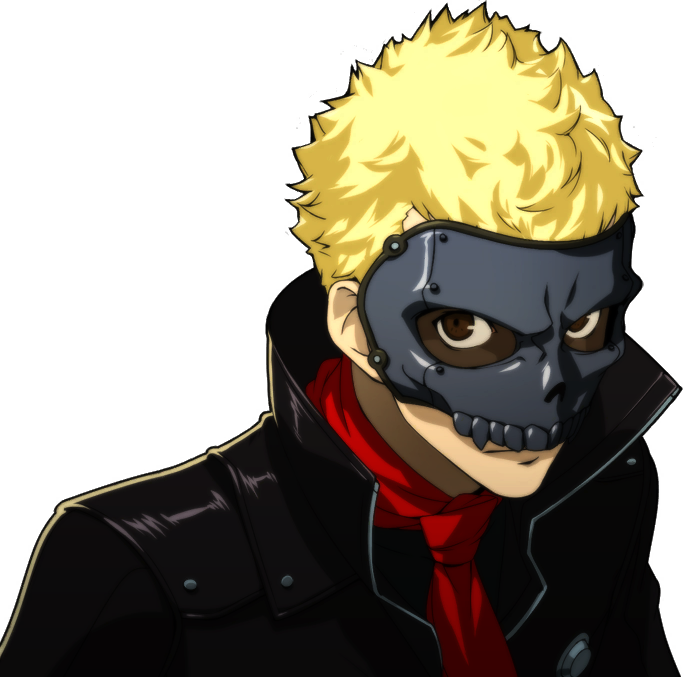 Image - P5 portrait of Ryuji's phantom thief outfit.png | Megami Tensei
