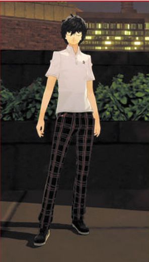 Protagonist (Shujin Academy) - Persona 5 Royal (Summer Uniform, No Glasses alts included) Minecraft Skin
