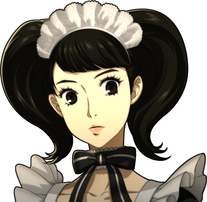 Image - P5 portrait of Sadayo's maid uniform.png | Megami Tensei Wiki ...