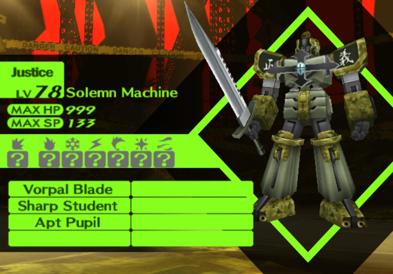 Solemn Machine Megami Tensei Wiki Fandom