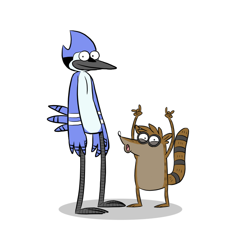 Image Mordecai and rigby .png Mega Regular Show Wiki FANDOM