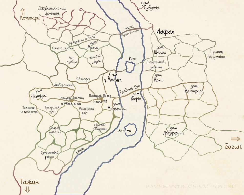 Карта Соединенного королевства Макс Фрай