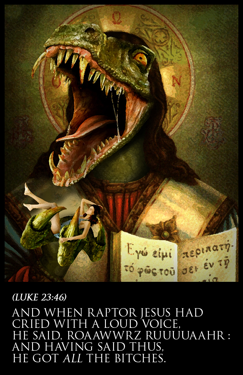 RAPTOR Jesus | Meme Hell Wikia | Fandom