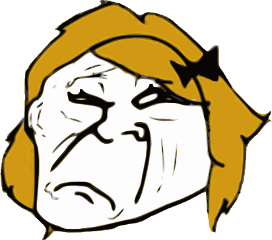 Crying Meme Png 3 Troll Face Forever Alone Transparent Png