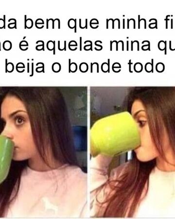Garota Tomando Algo Na Xicara Memepedia Wiki Fandom