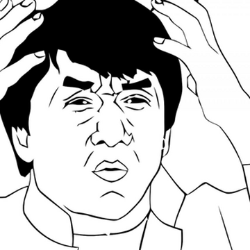 Confused Face Jackie Chan Transparent Gym Transparent Png