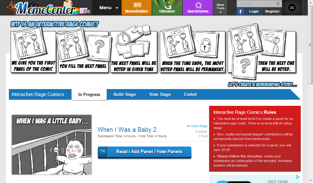 Interactive Rage Comics | Meme Center Wiki | FANDOM powered ...