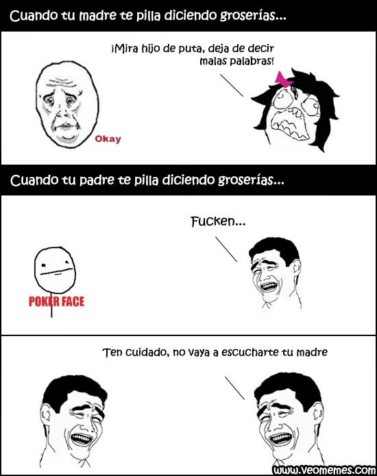 Imagen - Las-palabrotas-no-son-lo-mismo-para-un-padre.jpg | Wiki Memes Pedia | FANDOM powered by ...