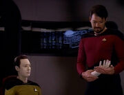 Data e Riker