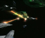 USS Prometheus, multi-vector assault mode attack